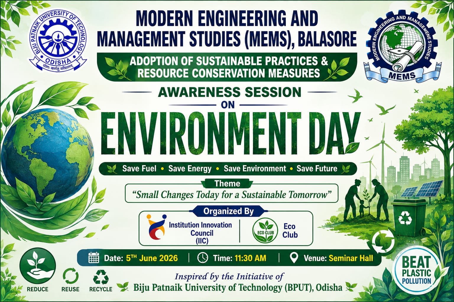 AWARENESS SESSION ON ENVIRONMENT DAY