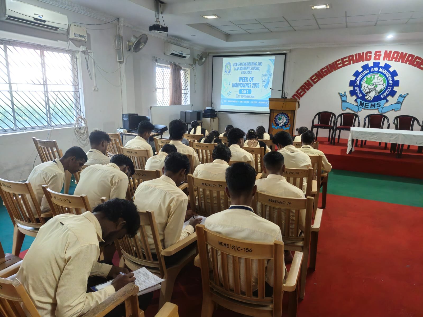 Week Of Nonviolence Week Day-2(Quiz Competition)
