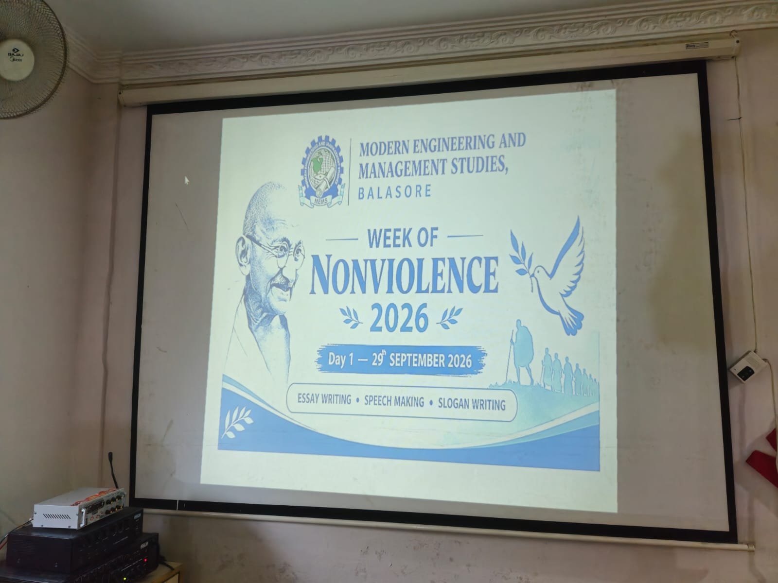 Week Of Nonviolence 2026- Day1
