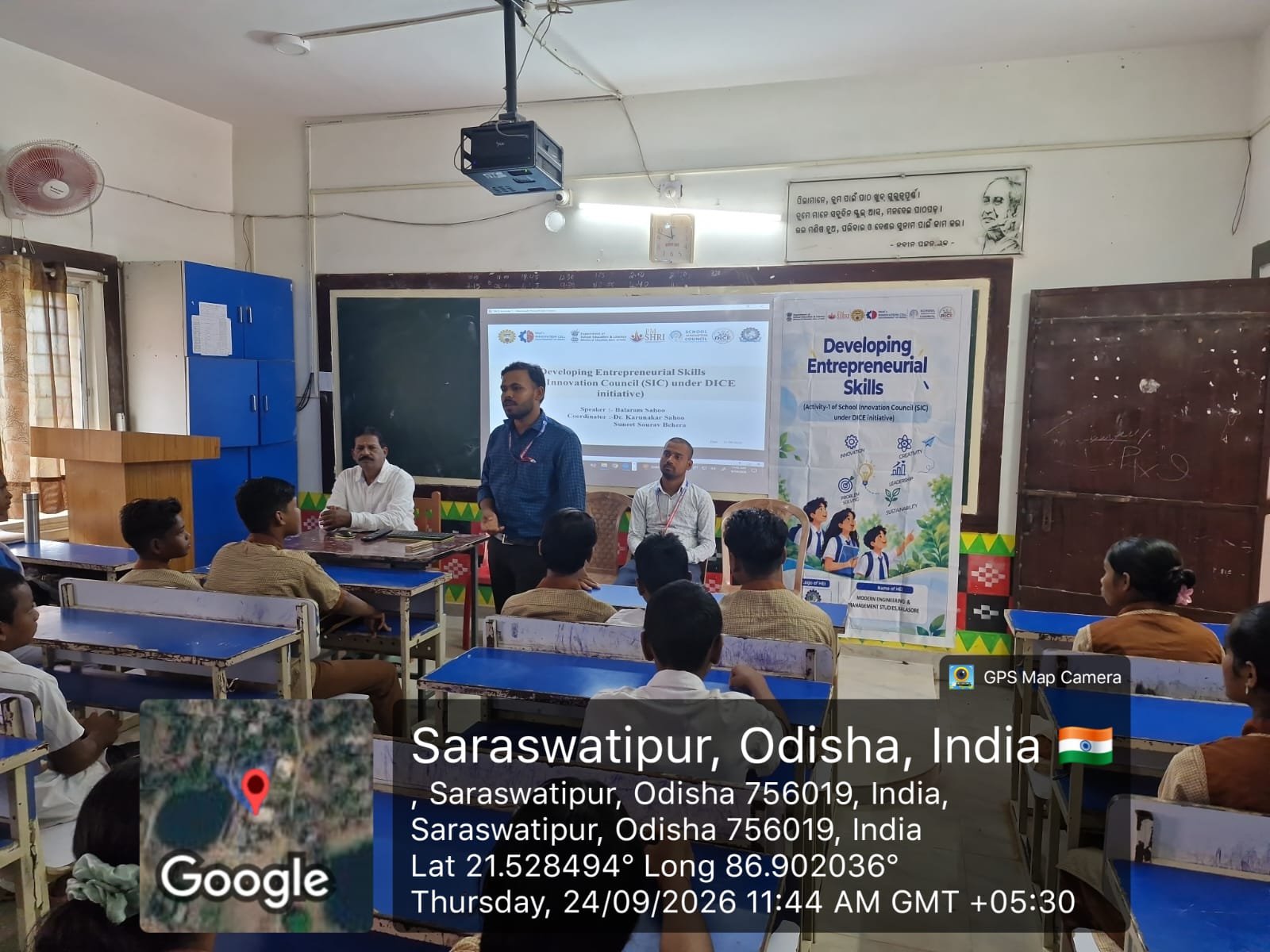 DICE Activity-1 at Sasanbad High School,Mangalpur ,Remuna